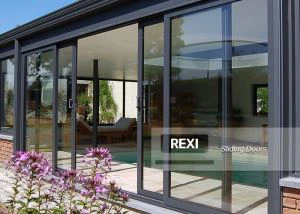 Alumīnija bīdāmās durvis